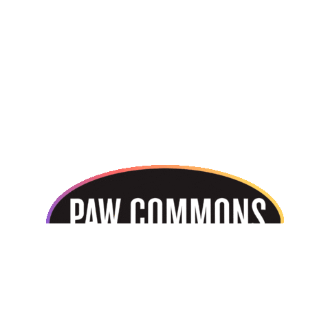 Paw Commons Pet Resort Sticker