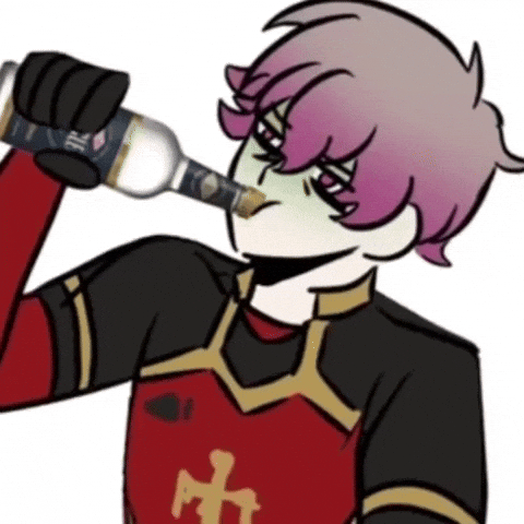 Drunk Manga GIF