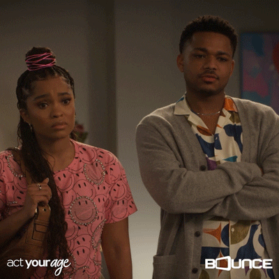 Act Your Age Wow GIF by Bounce