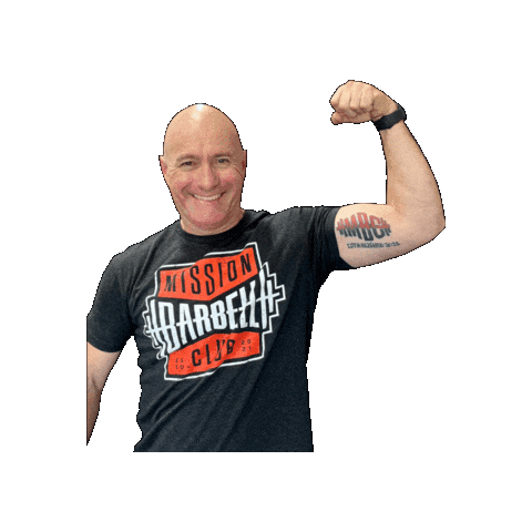 Mission Barbell Club Sticker