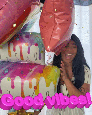 Celebrate Good Vibes GIF by Sherilyn Carter