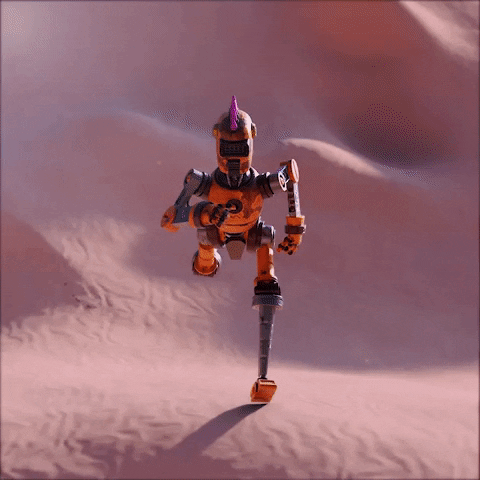 Loop 3D GIF by Space Robots ⚡