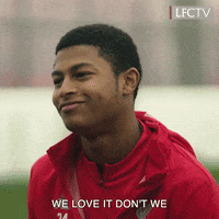 love it shrug GIF by Liverpool FC