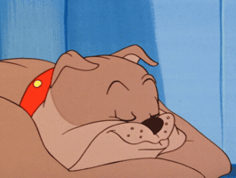 Tired Wake Up GIF by Tom & Jerry