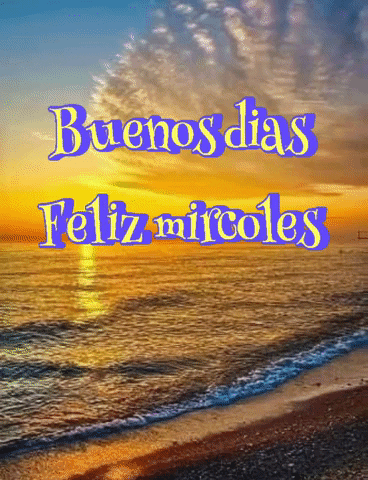 Buenos Dias Feliz Miércoles GIF