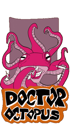 Doctor Octopus Spiderman Sticker