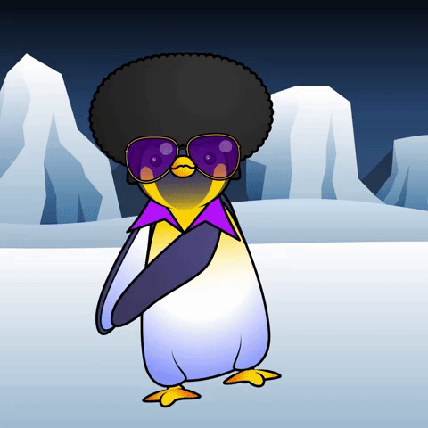 there he goes #animation #clubpenguin #dance