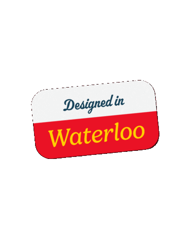 Waterloo Ontario Sticker by City of Waterloo