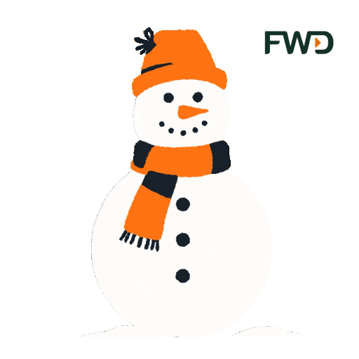Christmas Snowman Sticker by FWD Insurance