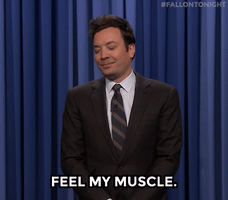 jimmy fallon workout GIF by The Tonight Show Starring Jimmy Fallon