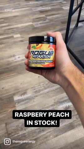 Peach Hydration GIF by Rogue Energy