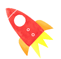 Rocket Sticker by WORLD SCHOOL Ukraine