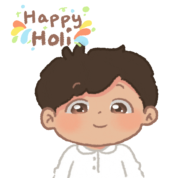 Festival Of Colours Love Sticker by Cosytales