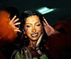 Lara Pinky Up GIF
