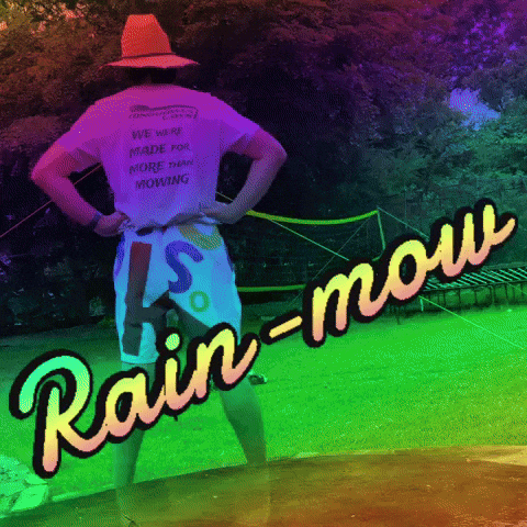 Rainbow Luba GIF by Autonomowus Lawn Company