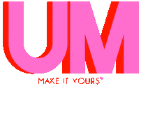 Um Sticker by UnitedMonograms