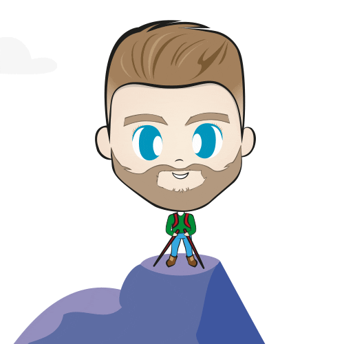 Hiking Explore Sticker