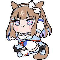 Almond Eye Umamusume Sticker