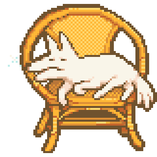 Sleepy Dog Sticker