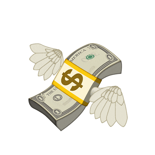 transparent money emojis