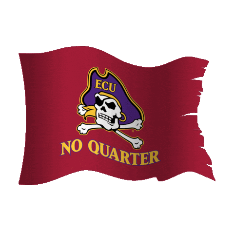 Ecu Pirates Pirate Sticker by East Carolina University