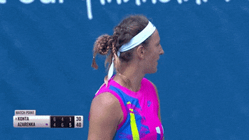 Happy Number 1 GIF by WTA