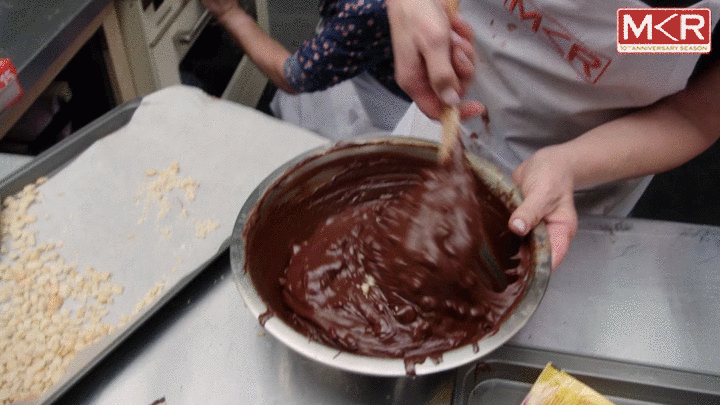 Chocolate Food Porn - Food Porn Chocolate GIF by My Kitchen Rules - Find & Share ...