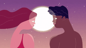 2d animation kiss GIF by SivanKid