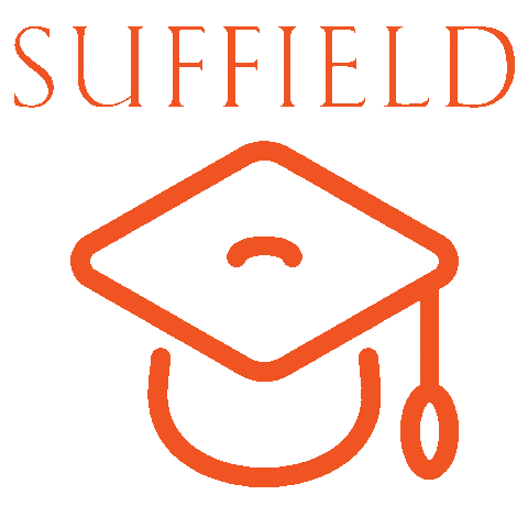 Tigers Sticker by Suffield Academy