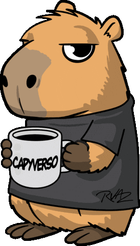 Curitiba Capybara Sticker by Capyverso