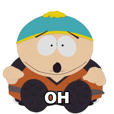 Sorry Eric Cartman Sticker by South Park