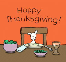 Dogs Thanksgiving GIF by Chippy the Dog