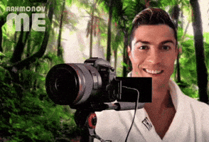 Camera Ronaldo GIF