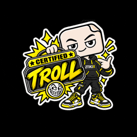Troll Trolling GIF by ZTIKIX