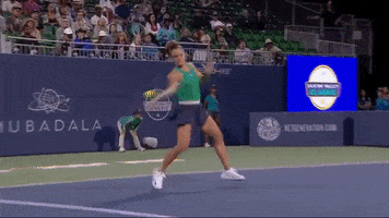 Womens Tennis Falling GIF by WTA