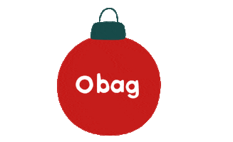 Christmas Bag Sticker by Obag Polska