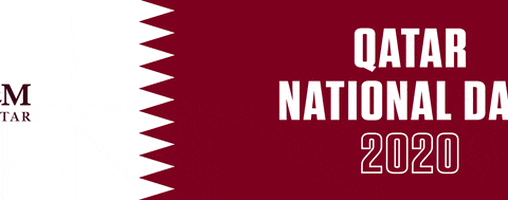 Qatar National Day Qnd GIF by Texas A&M at Qatar