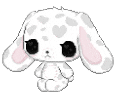 Pixel Bunny Sticker