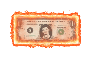Dollar Vlb Sticker by Junkyard