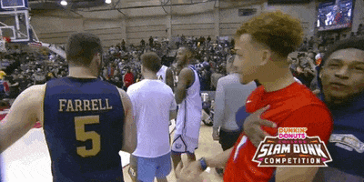 college basketball love GIF by Dunkin’ Donuts