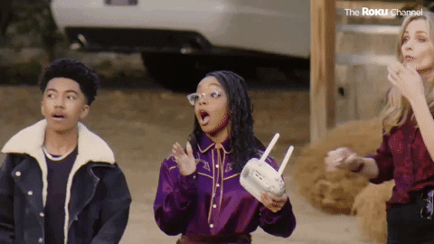Marsai Martin GIF by The Roku Channel - Find & Share on GIPHY
