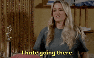 Dont Go There Emily Osment GIF by CBS