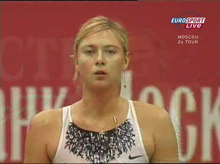 Resultado de imagem para sharapova gif