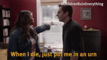 When I Die Rhubarb GIF by Children Ruin Everything