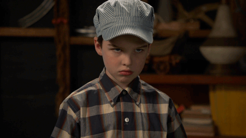 Angry Sheldon GIF by CBS - Find & Share on GIPHY