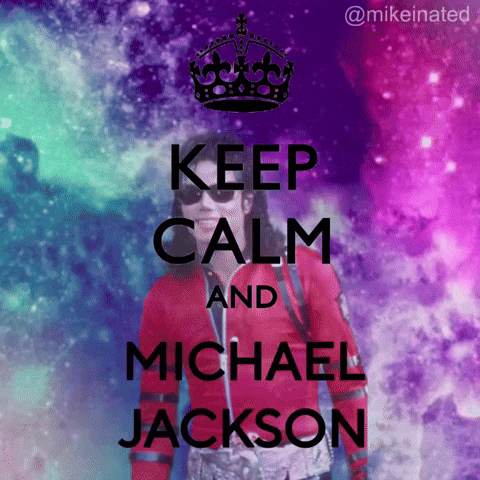 Keep Calm Michael Jackson GIF