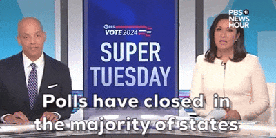 States Election GIF by PBS NewsHour