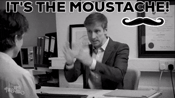 Mustache Fah GIF by Foil Arms and Hog