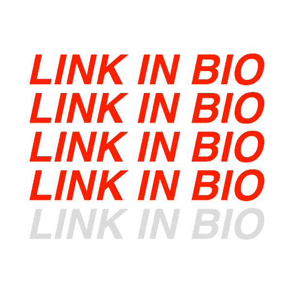 Link In Bio Sticker by THE PLAN