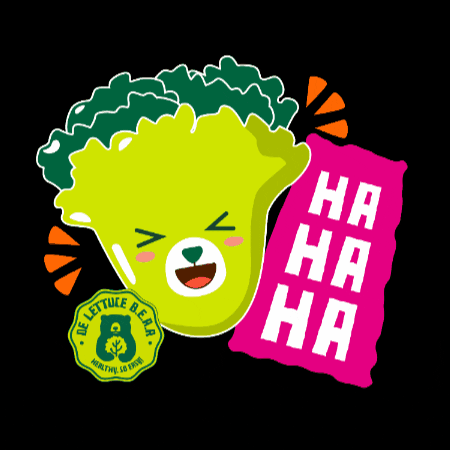 Laugh Lettuces GIF by De Lettuce B.E.A.R